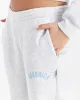 Lead Wide Leg Jogger - Light Grey/Blue sold by Hoodrich