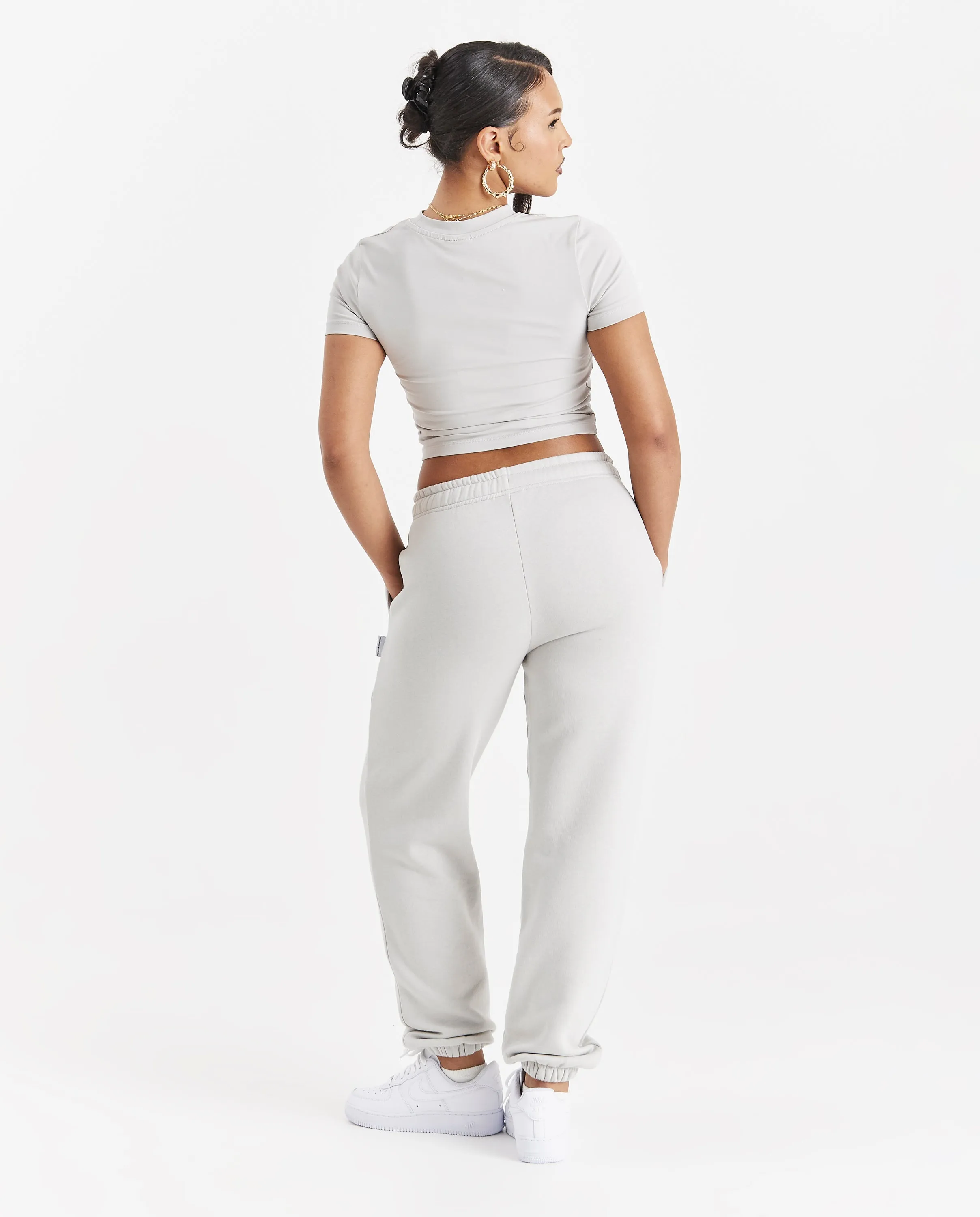 Jewel Slim Fit Tee - Light Grey/Pink sold by Hoodrich product image thumbnail 5