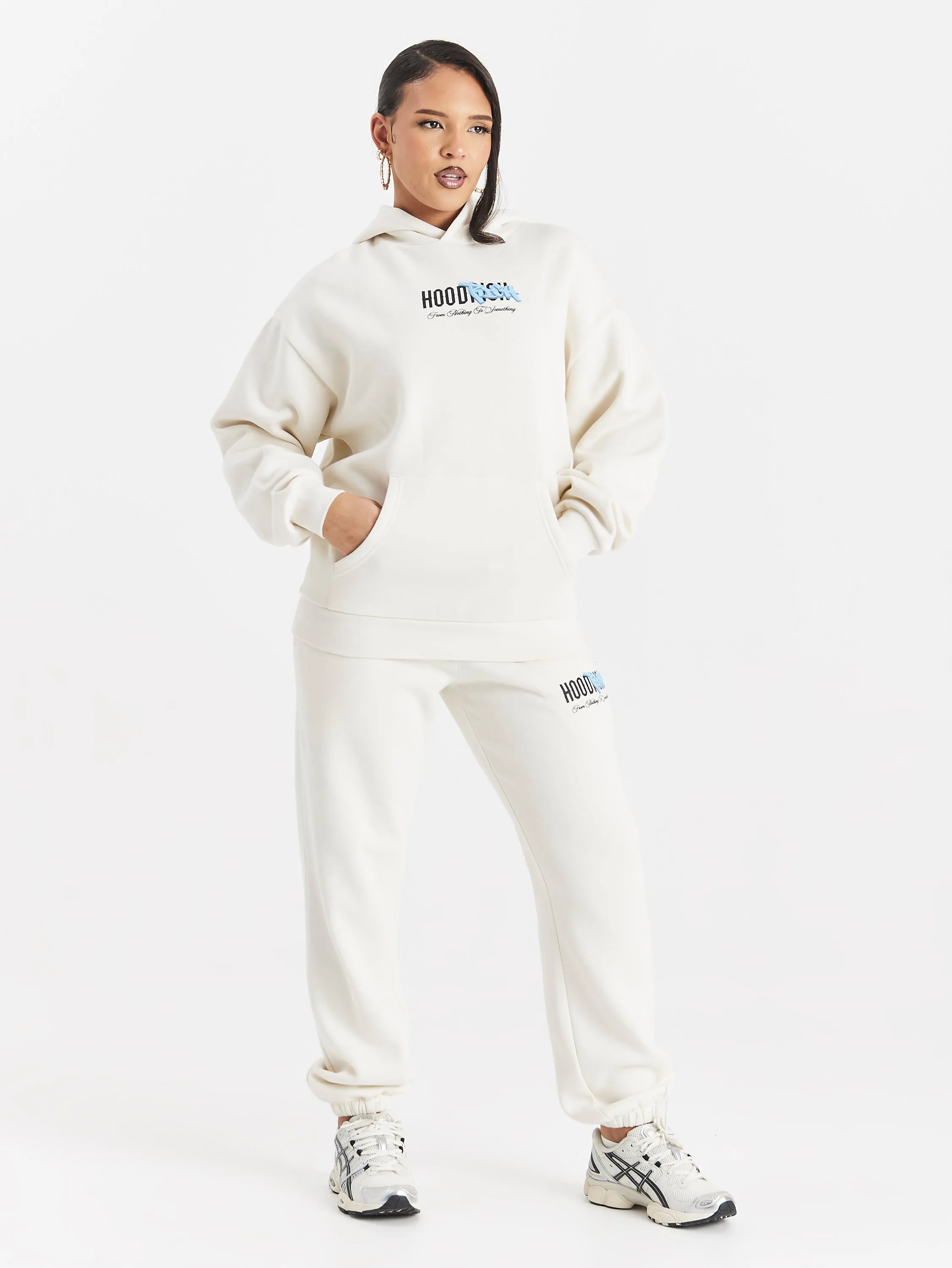 Urban Oversized Hoodie - Cream/Black/Blue sold by Hoodrich product image thumbnail 5