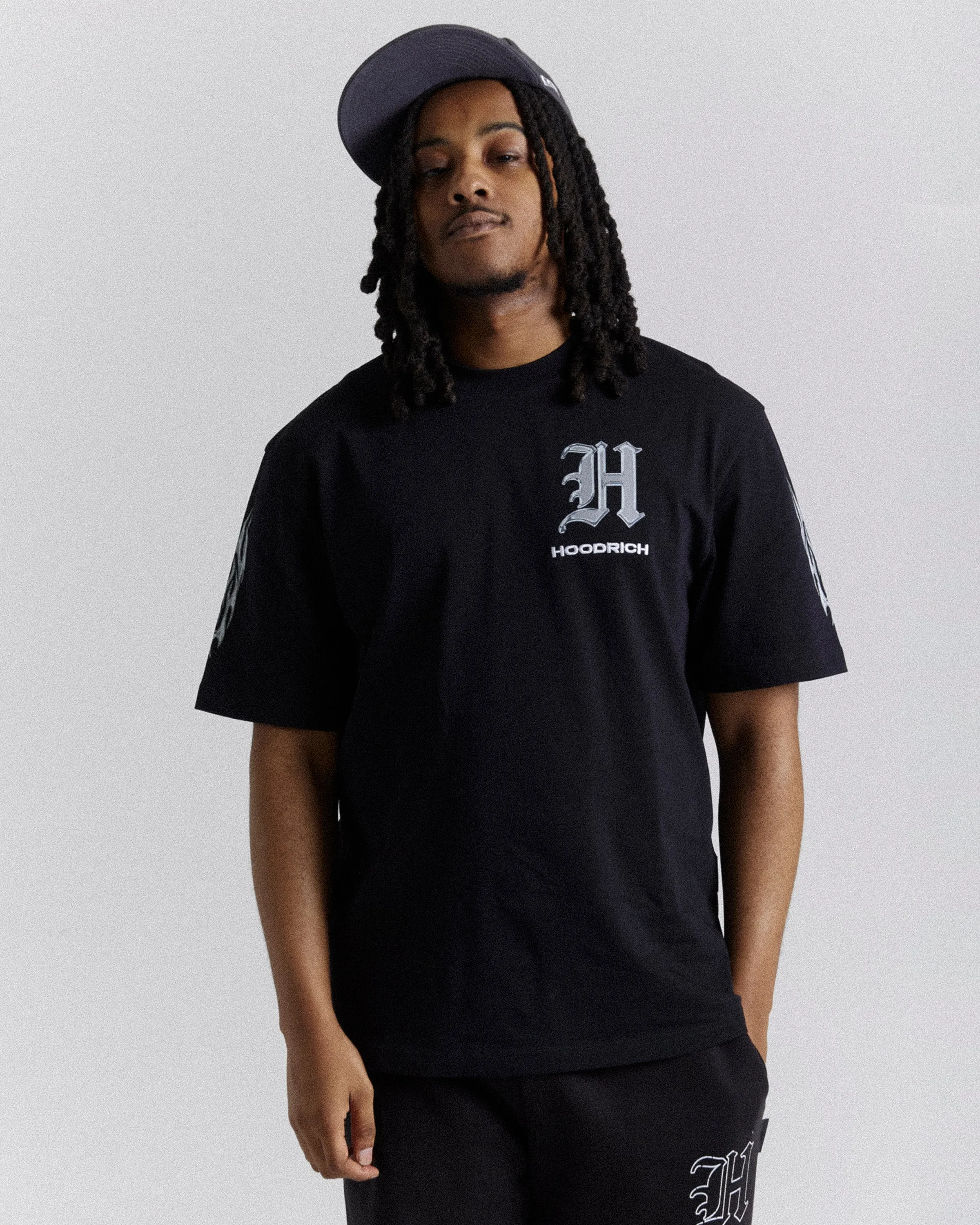 Tribal Oversized T-Shirt - Black/White/Grey sold by Hoodrich product image thumbnail 2