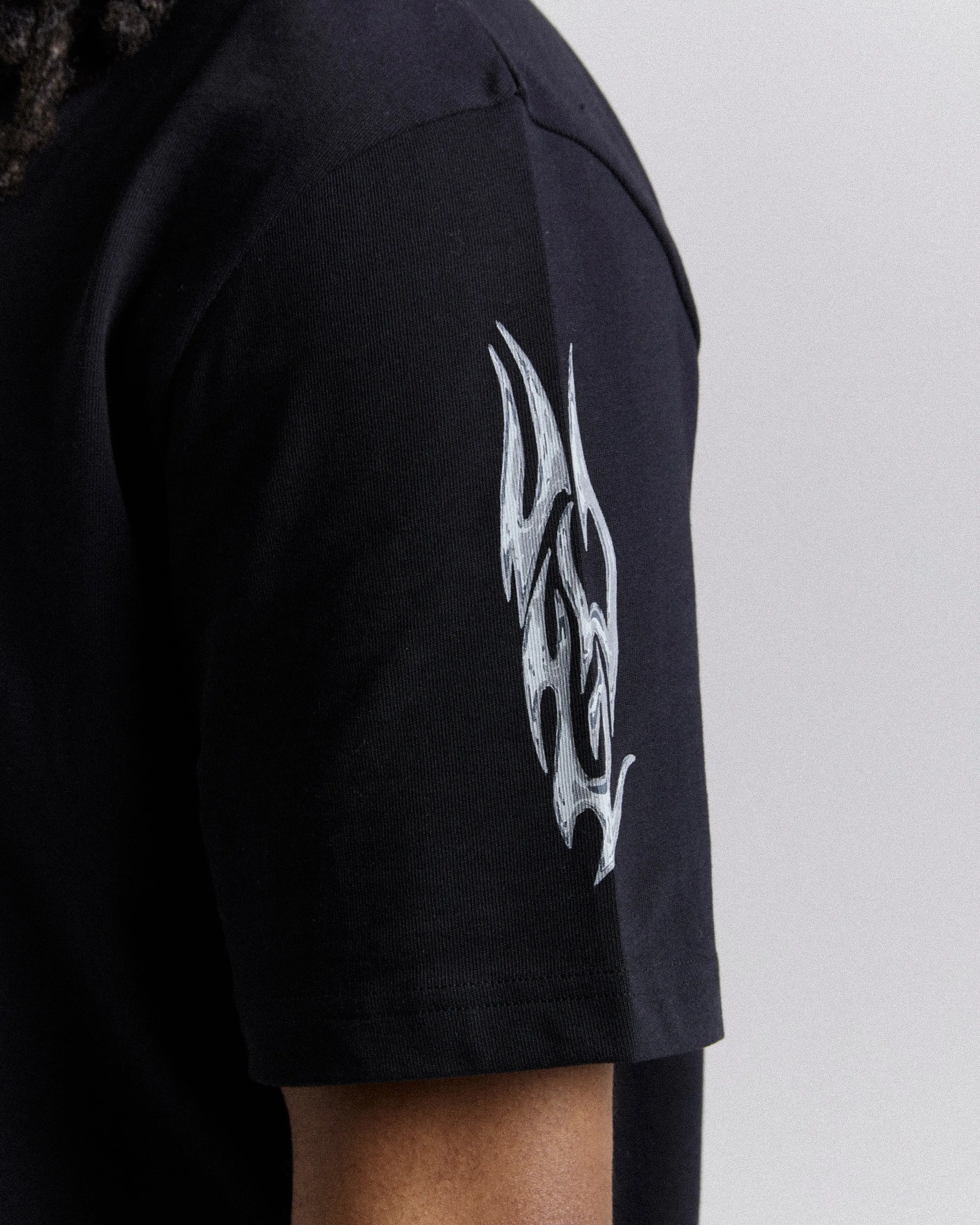 Tribal Oversized T-Shirt - Black/White/Grey sold by Hoodrich product image thumbnail 5