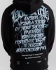 Tornado Oversized Hoodie  - Black/White/Blue sold by Hoodrich