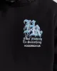 Tornado Oversized Hoodie  - Black/White/Blue sold by Hoodrich
