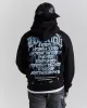 Tornado Oversized Hoodie  - Black/White/Blue sold by Hoodrich