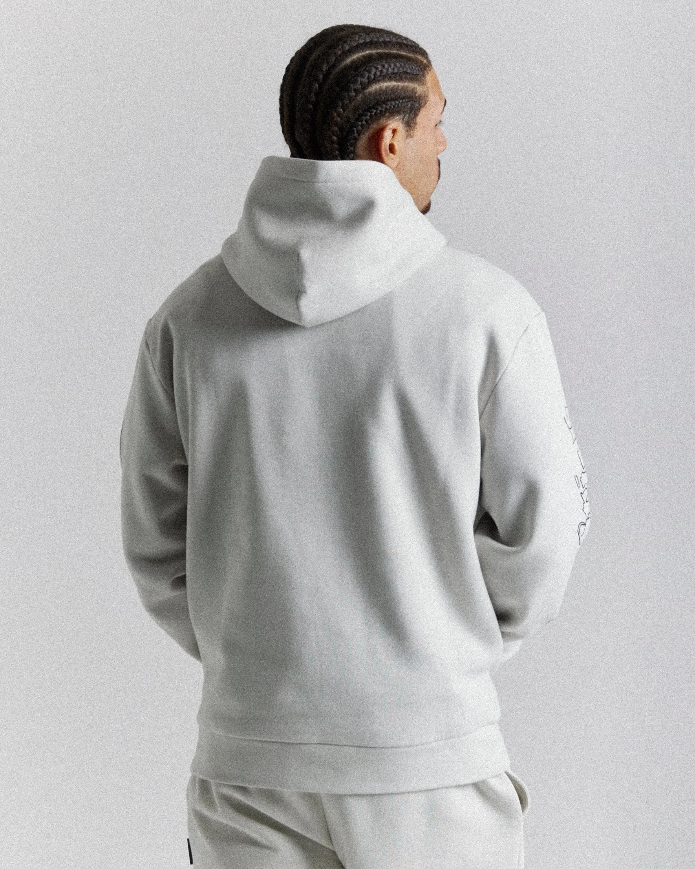 Blaze Oversized Hoodie - Grey/Blue/Black sold by Hoodrich product image thumbnail 3