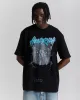Inferno Oversized T-Shirt  - Black/Blue sold by Hoodrich