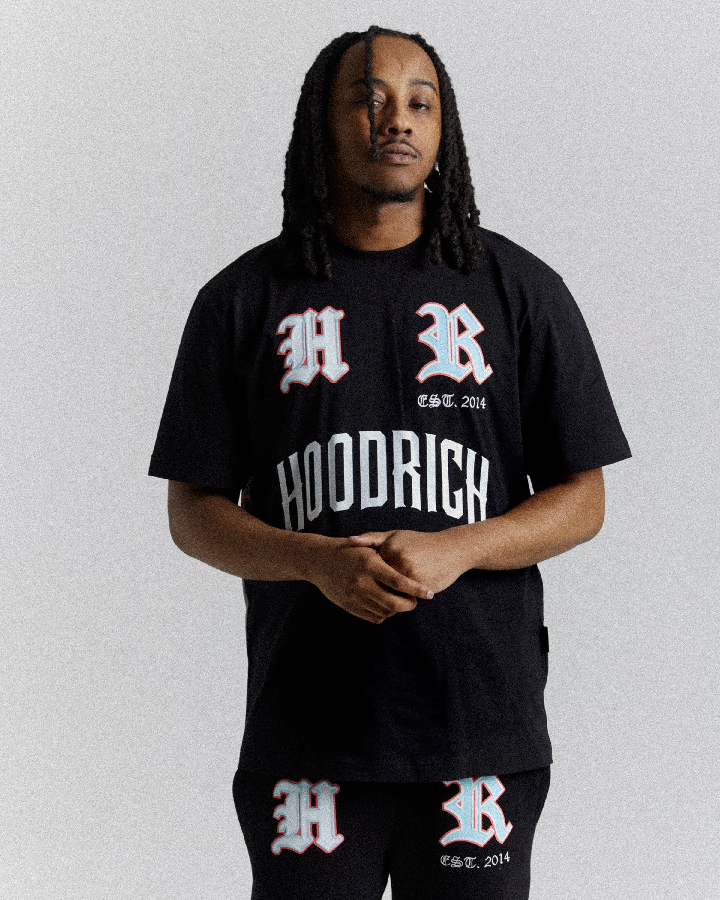 Menace Oversized T-Shirt - Black/White/Red sold by Hoodrich product image thumbnail 2
