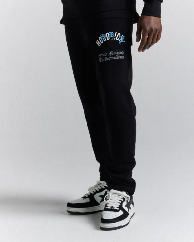 Shadow Jogger - Black/White/Blue sold by Hoodrich