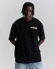 Racer Oversized T-Shirt  - Black/White/Multi sold by Hoodrich