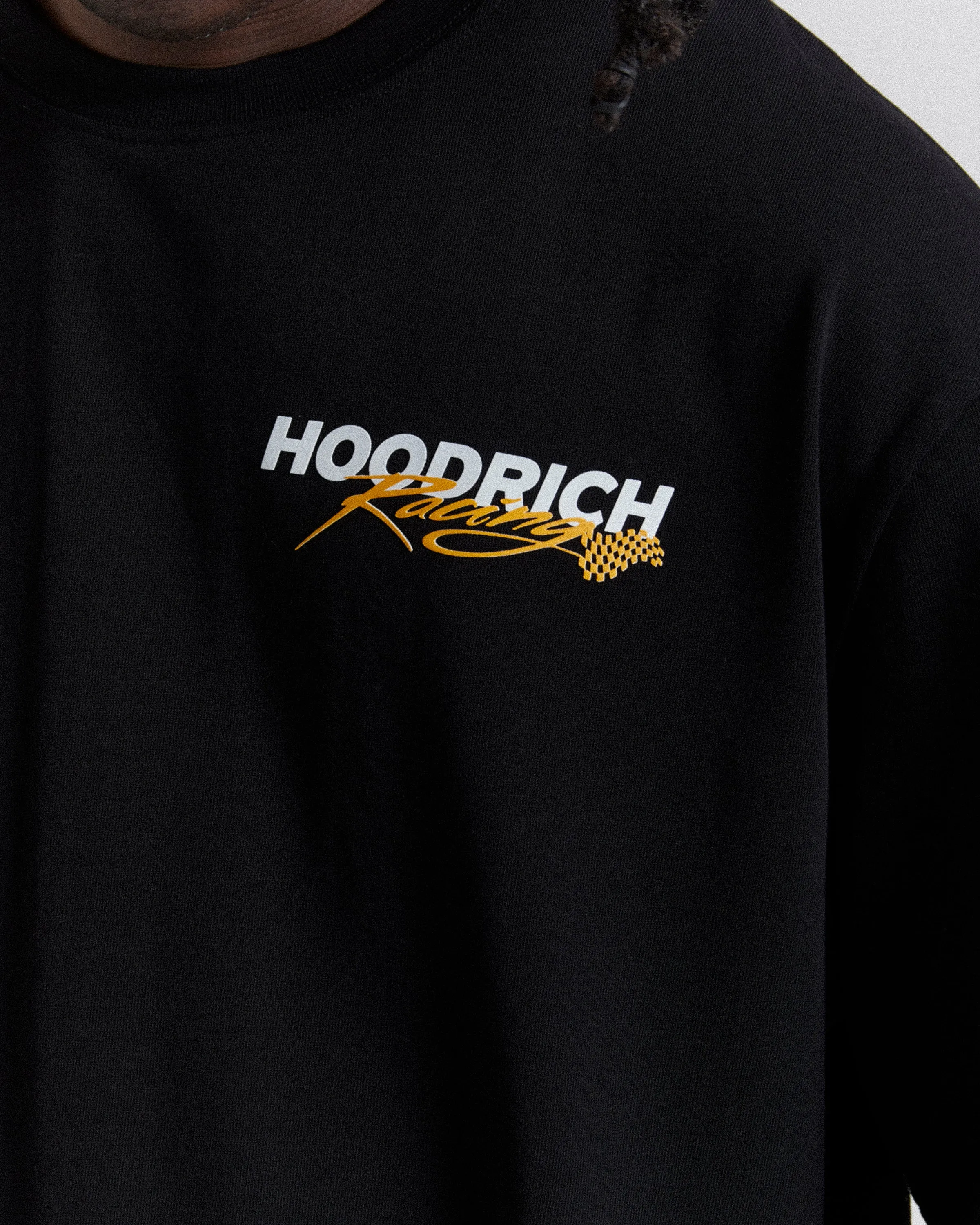 Racer Oversized T-Shirt - Black/White/Multi sold by Hoodrich product image thumbnail 3