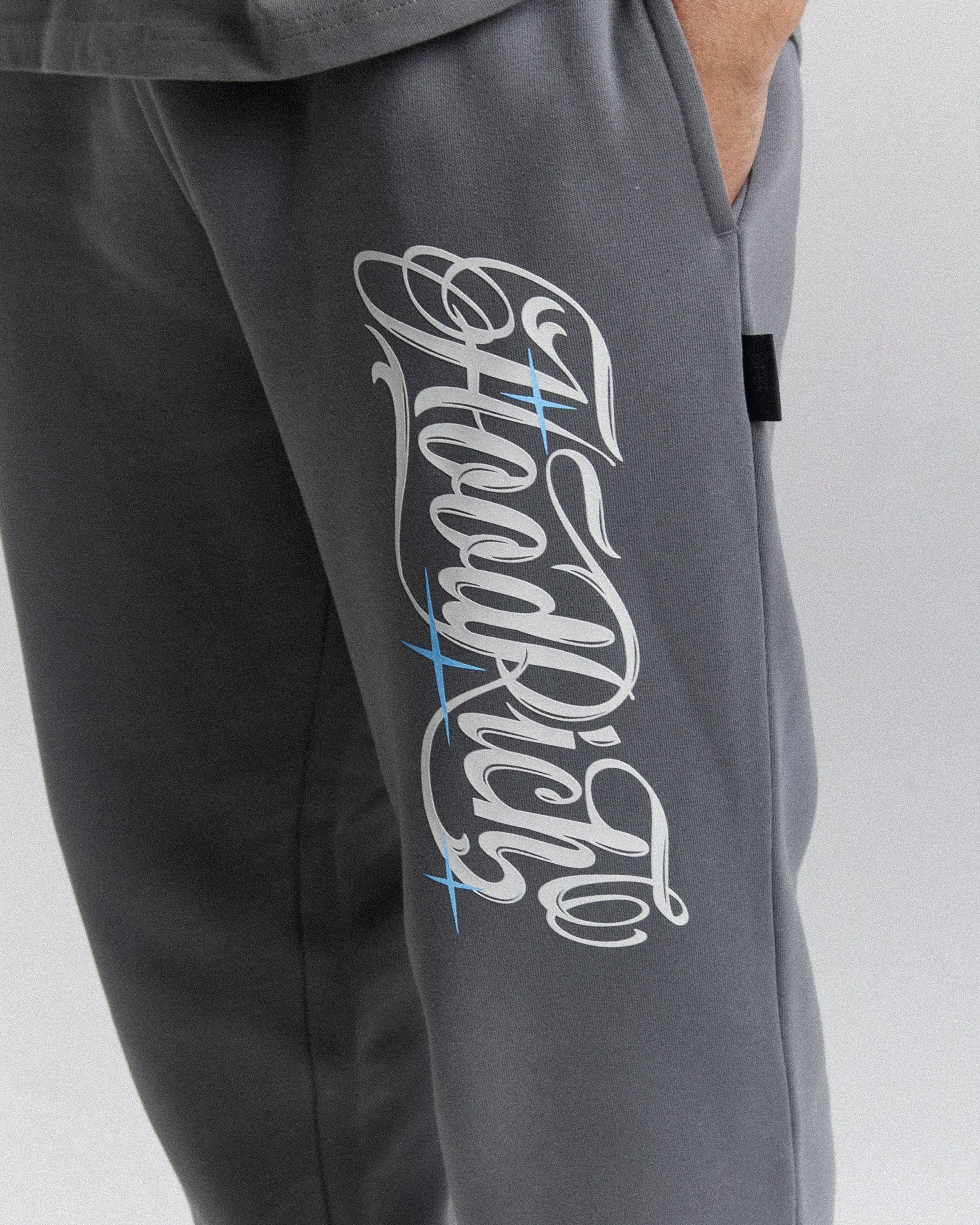 Legacy Oversized Jogger - Greys/White/Blue sold by Hoodrich product image thumbnail 5