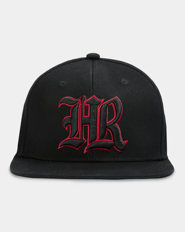 Helix Snapback Cap - Black/Red sold by Hoodrich