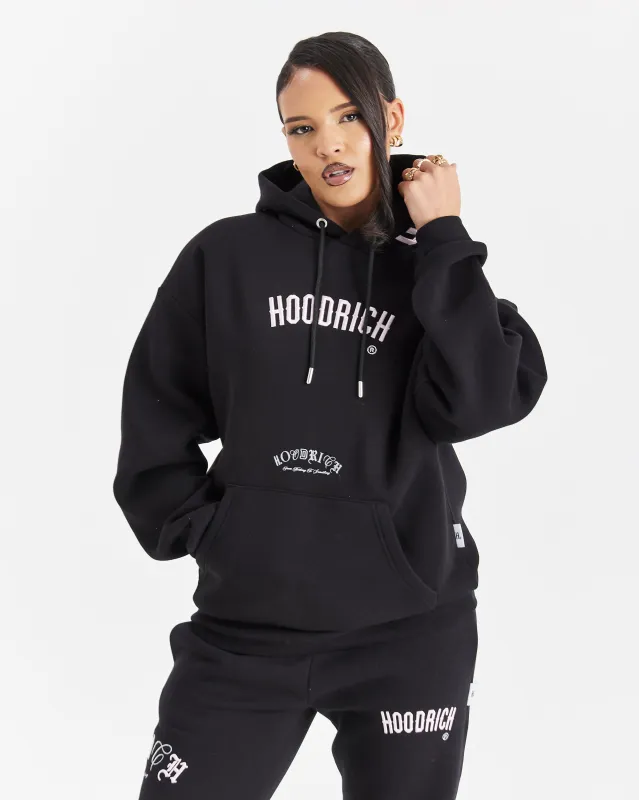 Calor Oversized Hoodie - Black/Pink/Silver sold by Hoodrich