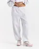 Crystal Oversized Jogger - Light Grey/Pink Rhinestone sold by Hoodrich