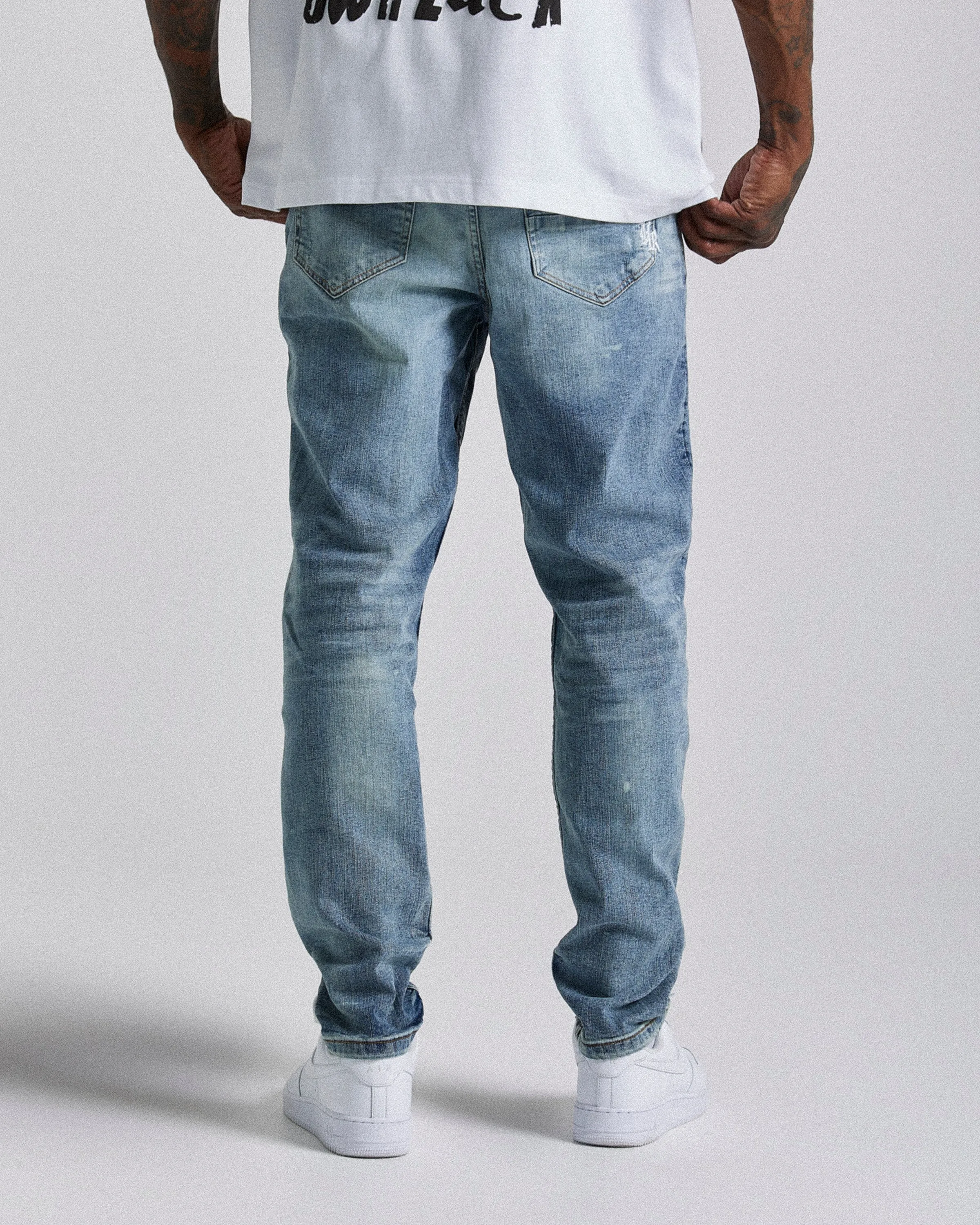 Edge Jeans - Blue sold by Hoodrich product image thumbnail 4