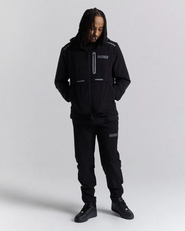 Surge Woven Pant - Black/Reflective sold by Hoodrich