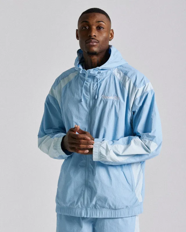 Galaxy Woven Jacket - Blue/White sold by Hoodrich
