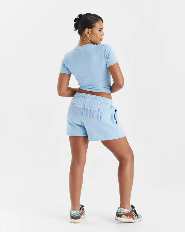 Totem Mini Sweatshorts - Blue sold by Hoodrich