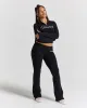 Poise Zip Hoodie - Black/White sold by Hoodrich