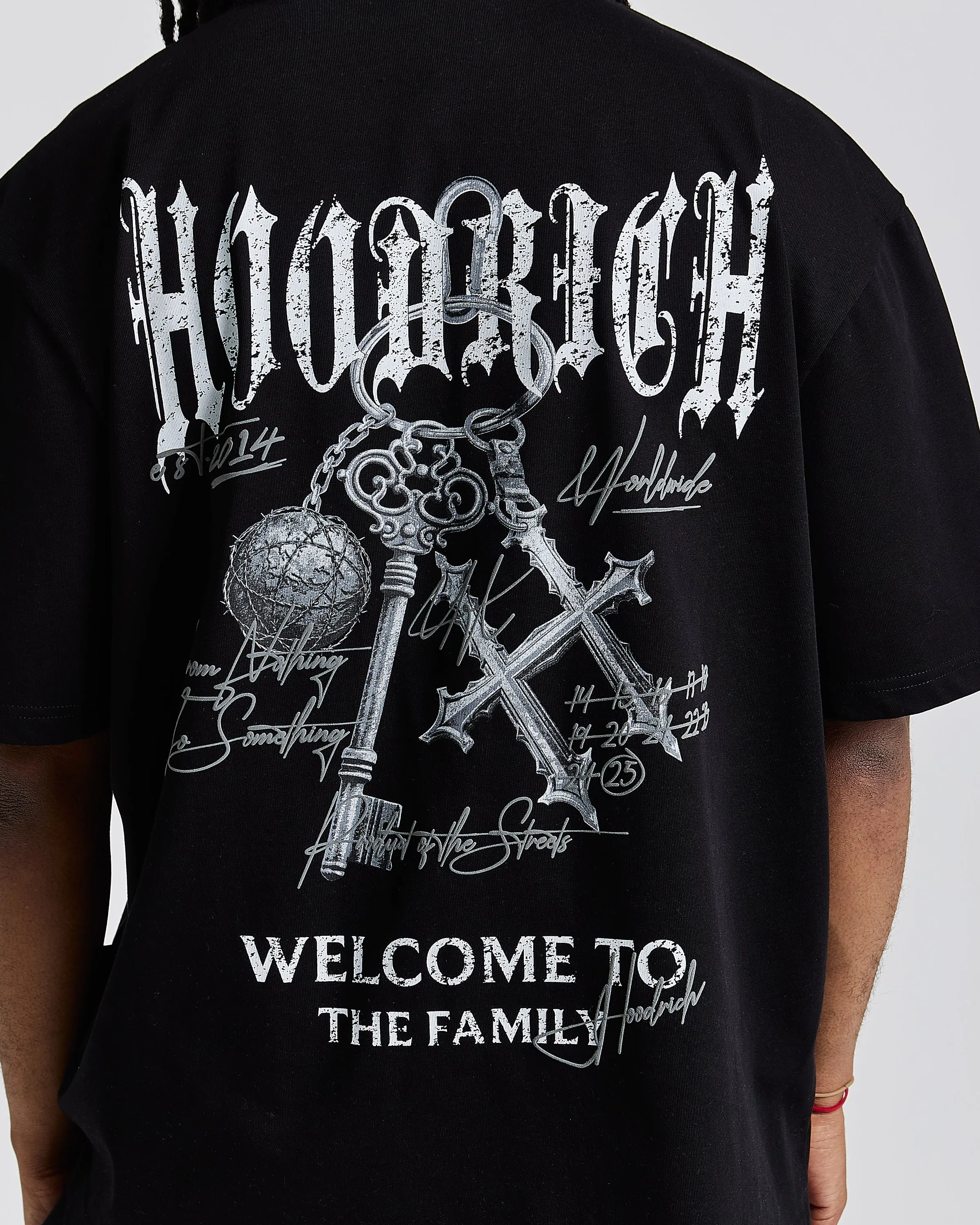 Rite Oversized T-Shirt - Black/White/Grey sold by Hoodrich product image thumbnail 3