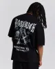 Rite Oversized T-Shirt - Black/White/Grey sold by Hoodrich