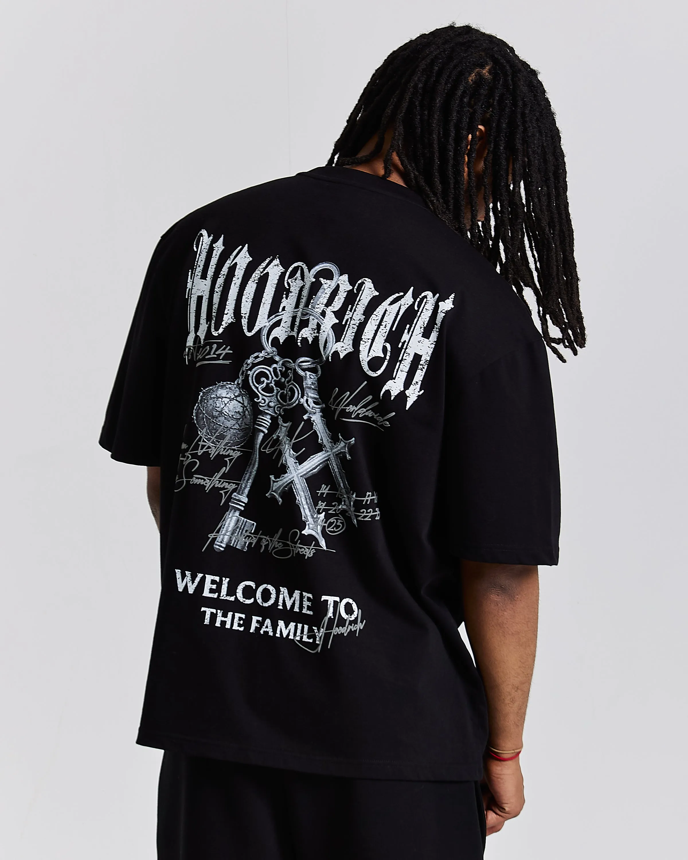 Rite Oversized T-Shirt - Black/White/Grey sold by Hoodrich product image thumbnail 2