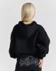 Diffuse Zip Hoodie - Black/Rhinestones sold by Hoodrich