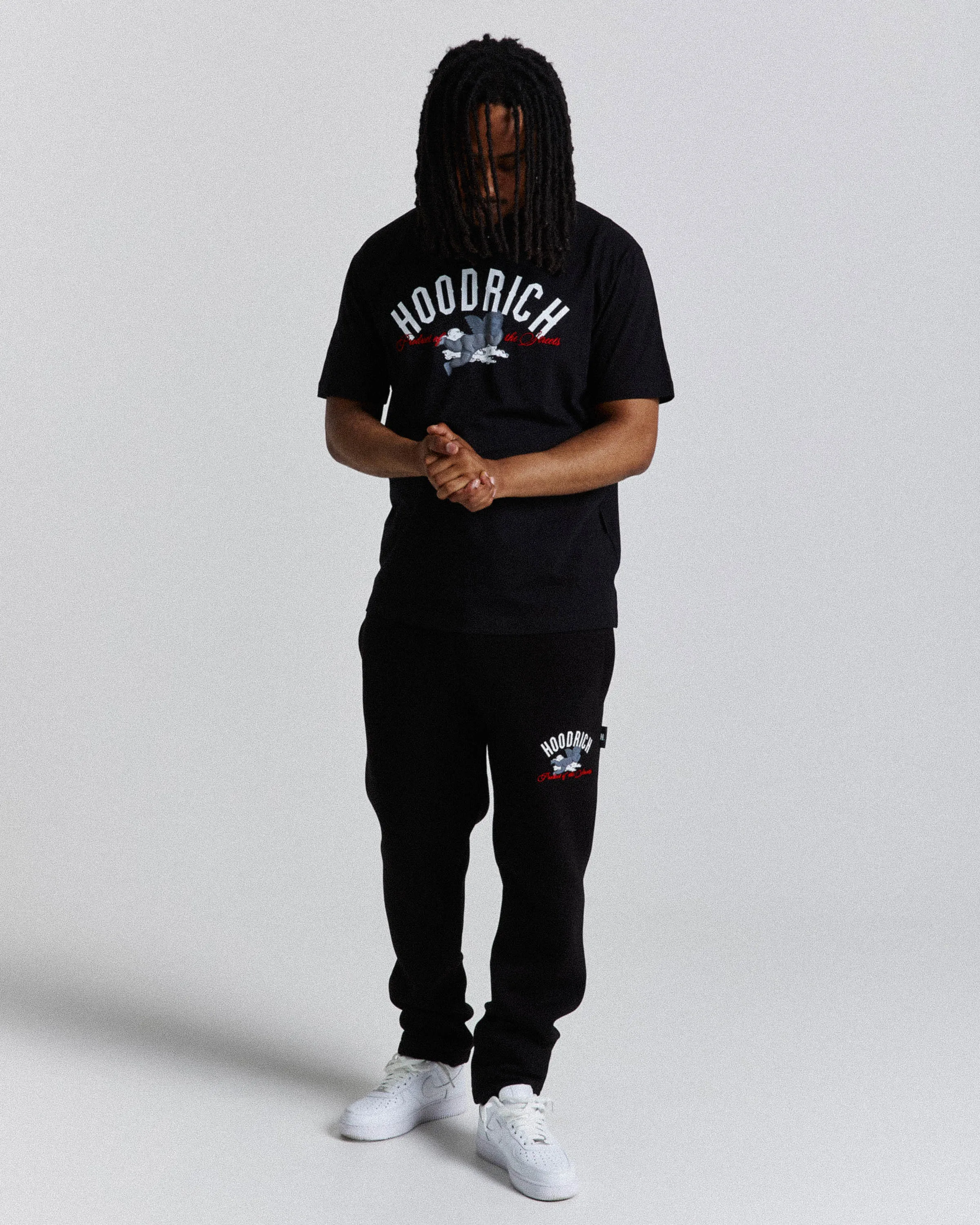 Empire T-Shirt - Black/White/ Red sold by Hoodrich