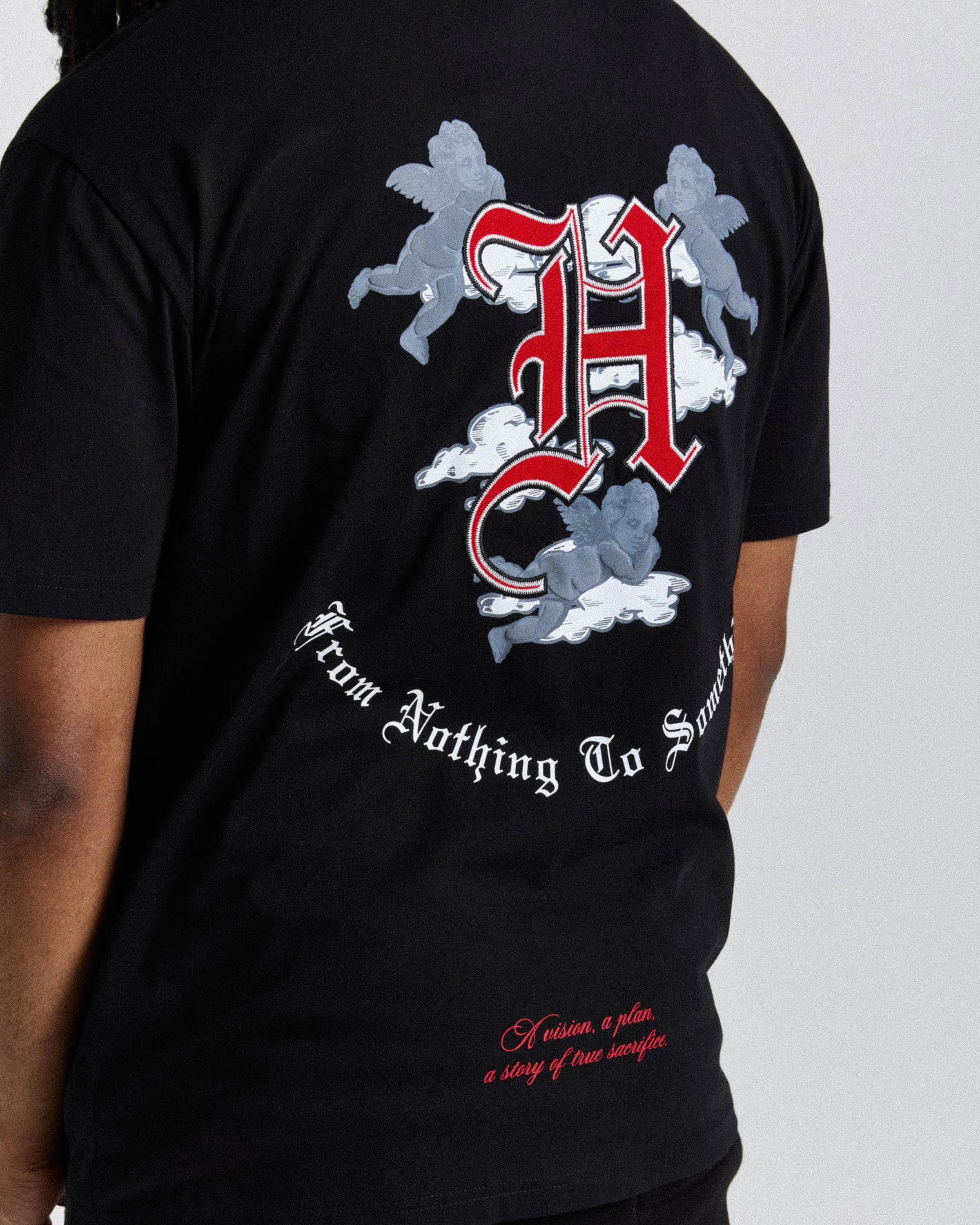 Empire T-Shirt - Black/White/ Red sold by Hoodrich product image thumbnail 5