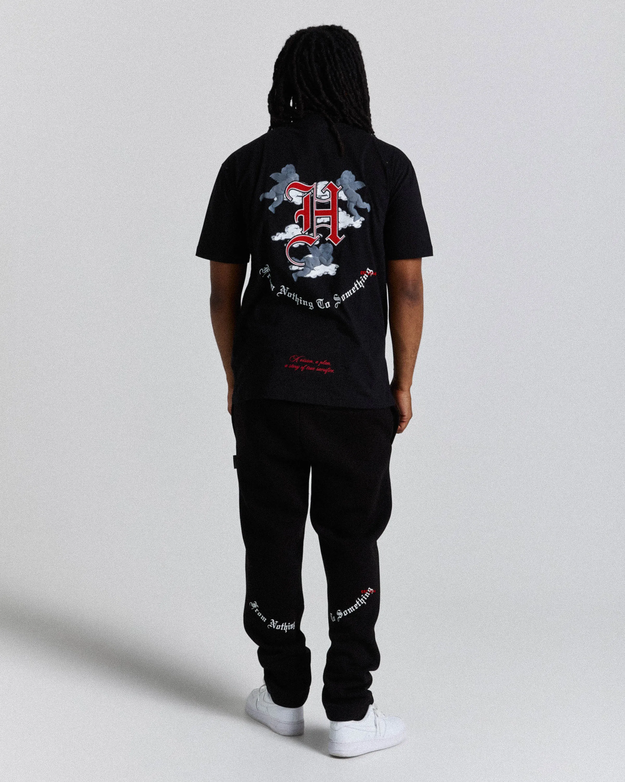 Empire T-Shirt - Black/White/ Red sold by Hoodrich product image thumbnail 2