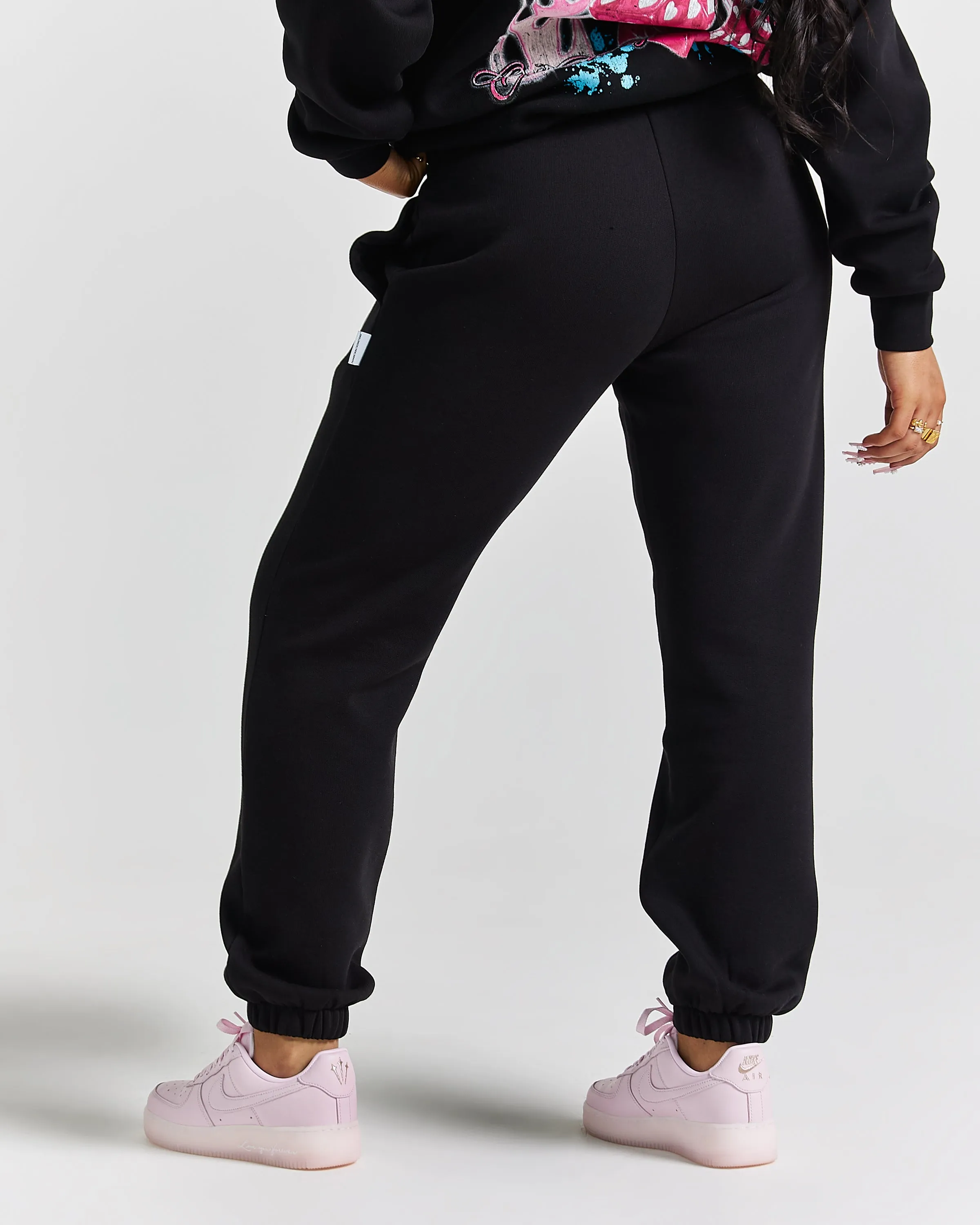 Erupt Joggers - Black/Pinks sold by Hoodrich product image thumbnail 5