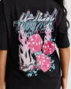 Erupt Oversized T-Shirt - Black/Pinks sold by Hoodrich