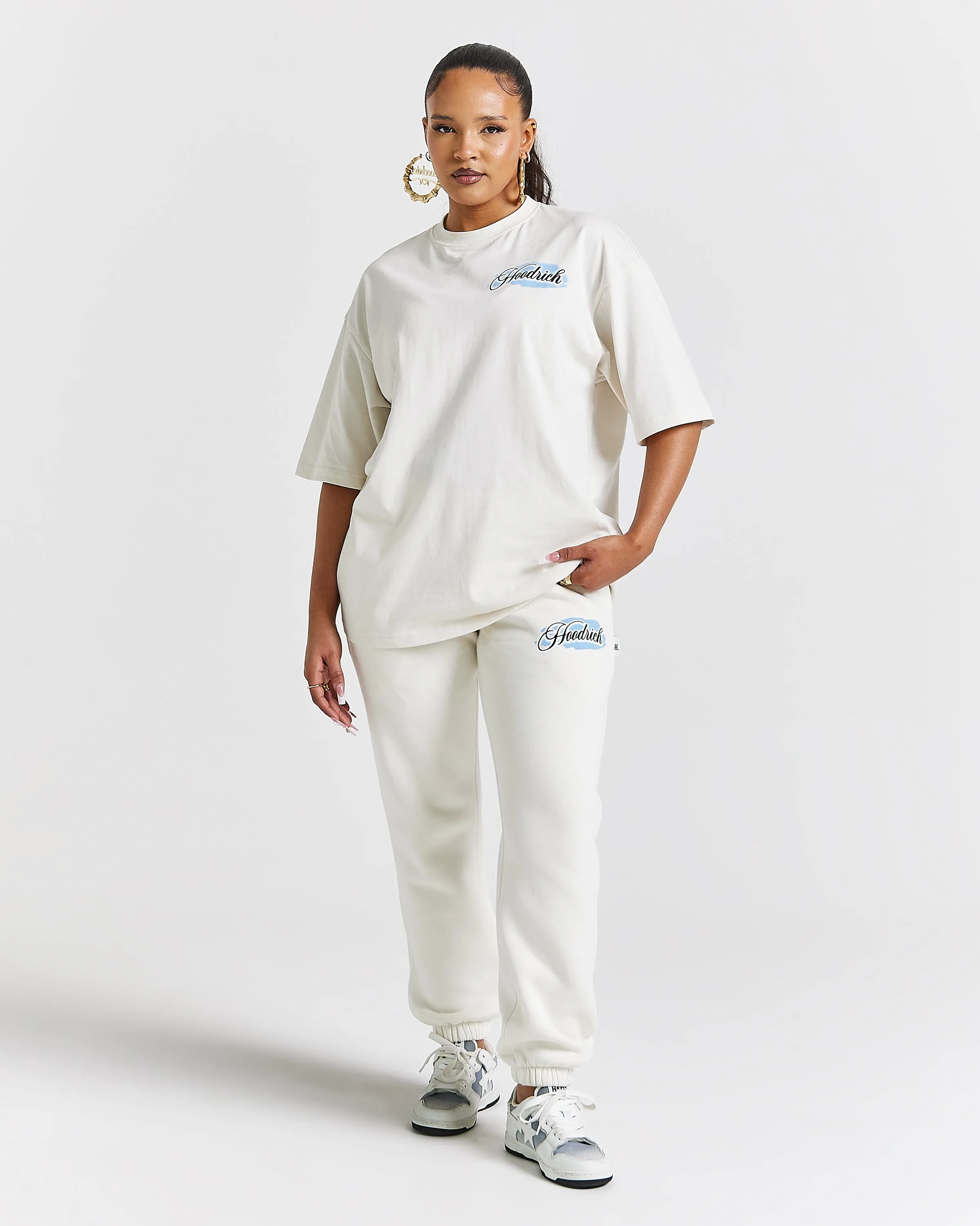 Grillz Oversized T-Shirt - White/Red/Blue sold by Hoodrich product image thumbnail 4