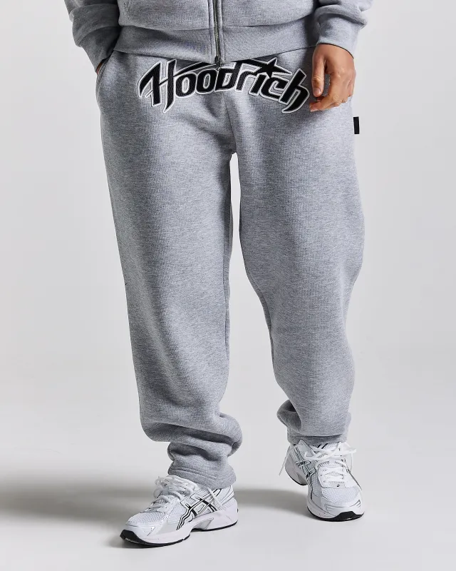Galaxy Oversized Open Hem Jogger - Grey/Black sold by Hoodrich