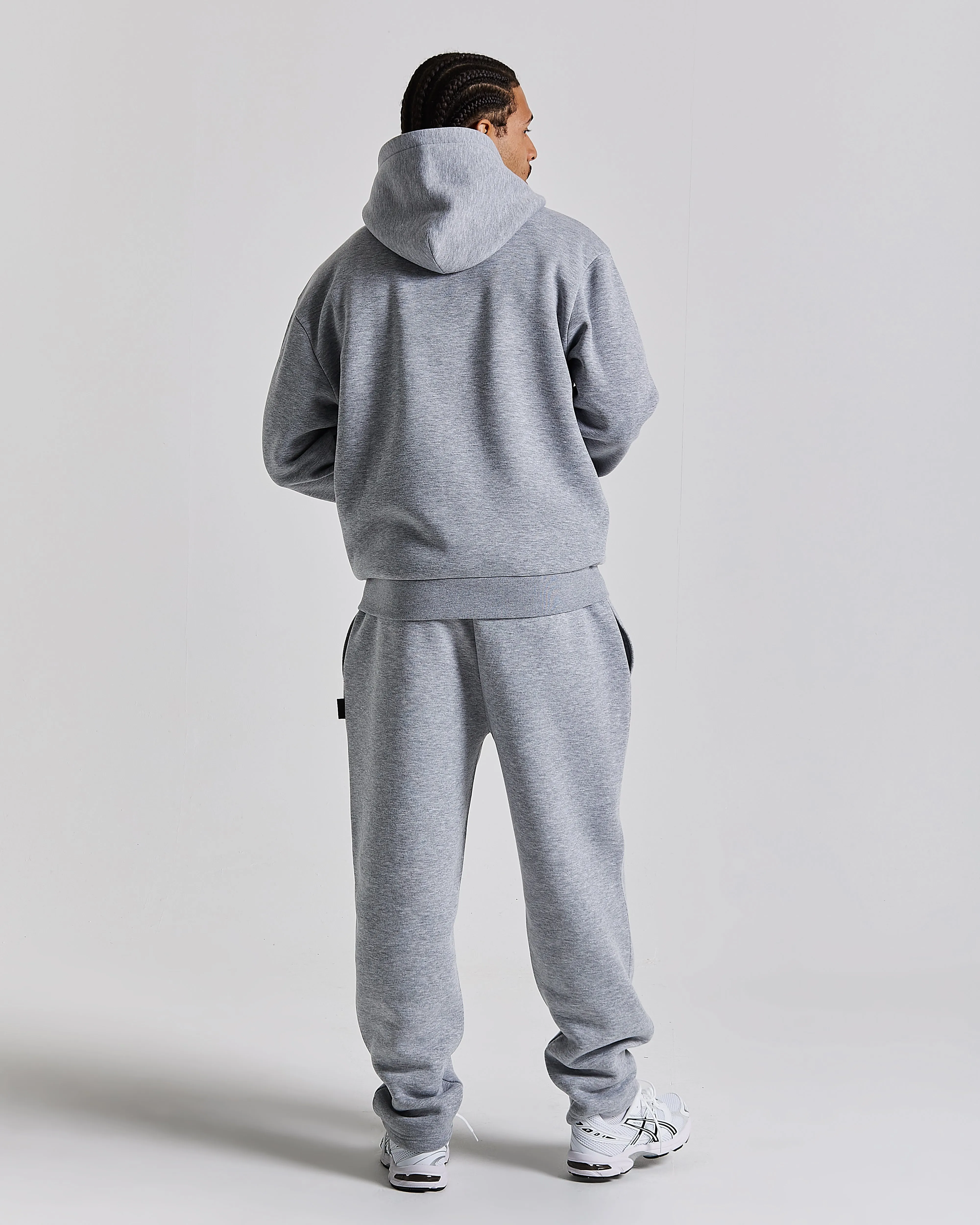 Galaxy Oversized Zip Hoodie - Grey/Black sold by Hoodrich product image thumbnail 3