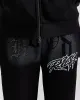 Iron Oversized Open Hem Jogger - Black/Grey/White sold by Hoodrich