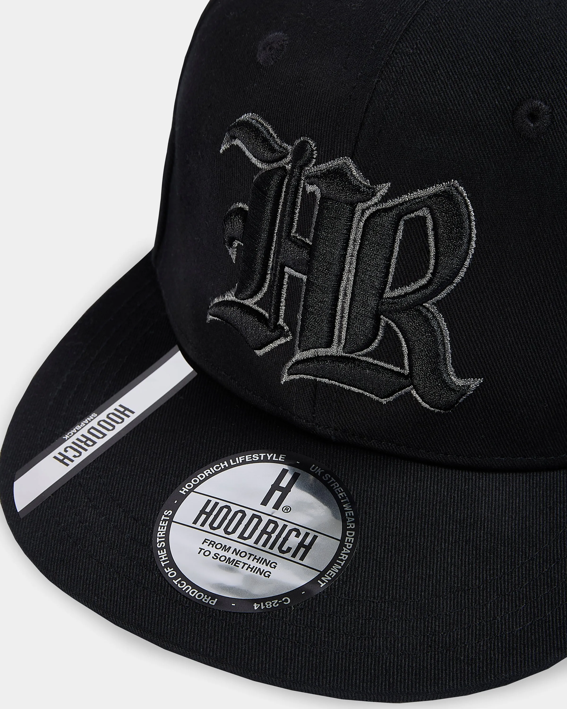 Helix Snapback Cap - Black/Grey sold by Hoodrich product image thumbnail 3