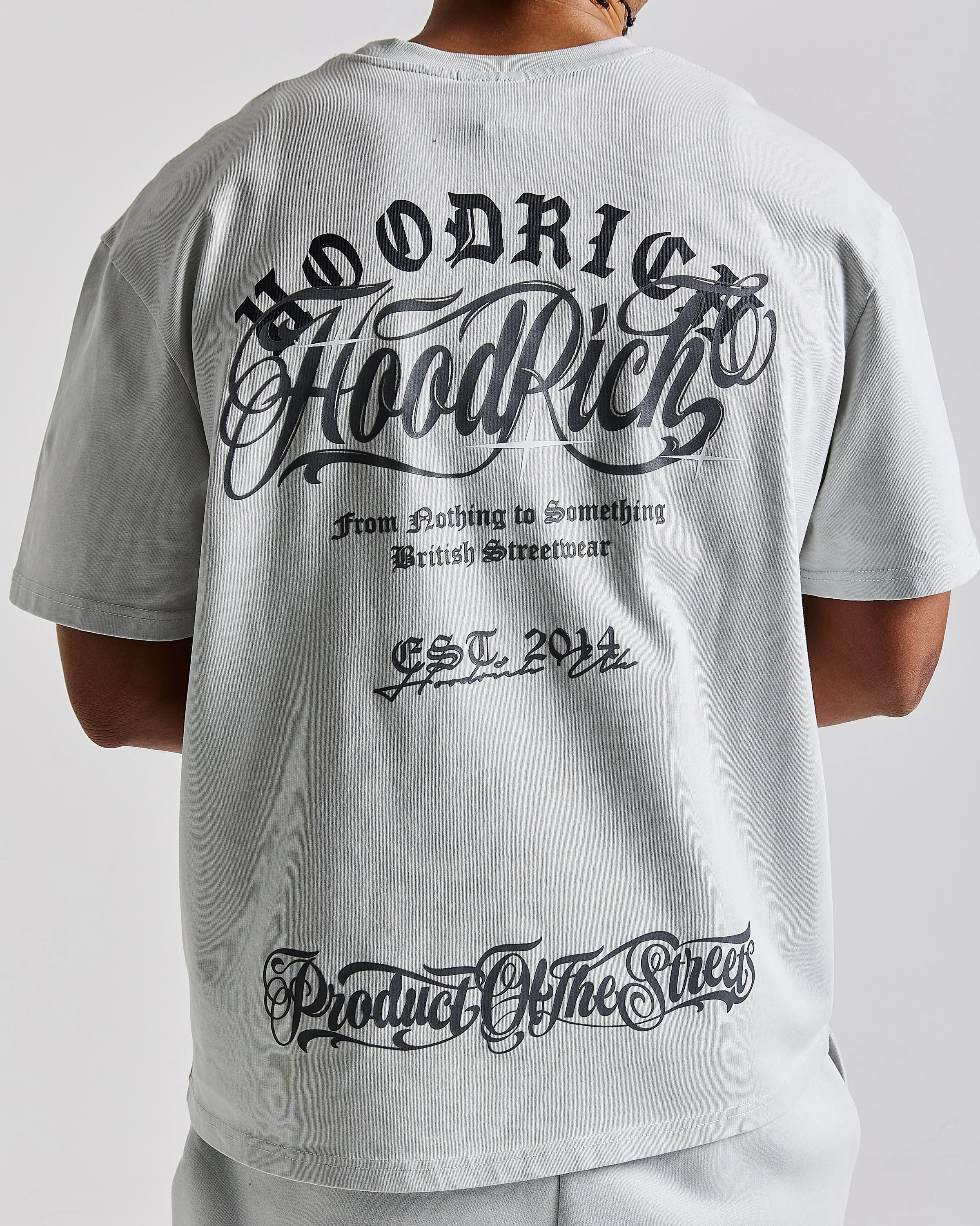 Legacy Oversized T-Shirt - Light Grey sold by Hoodrich product image thumbnail 4