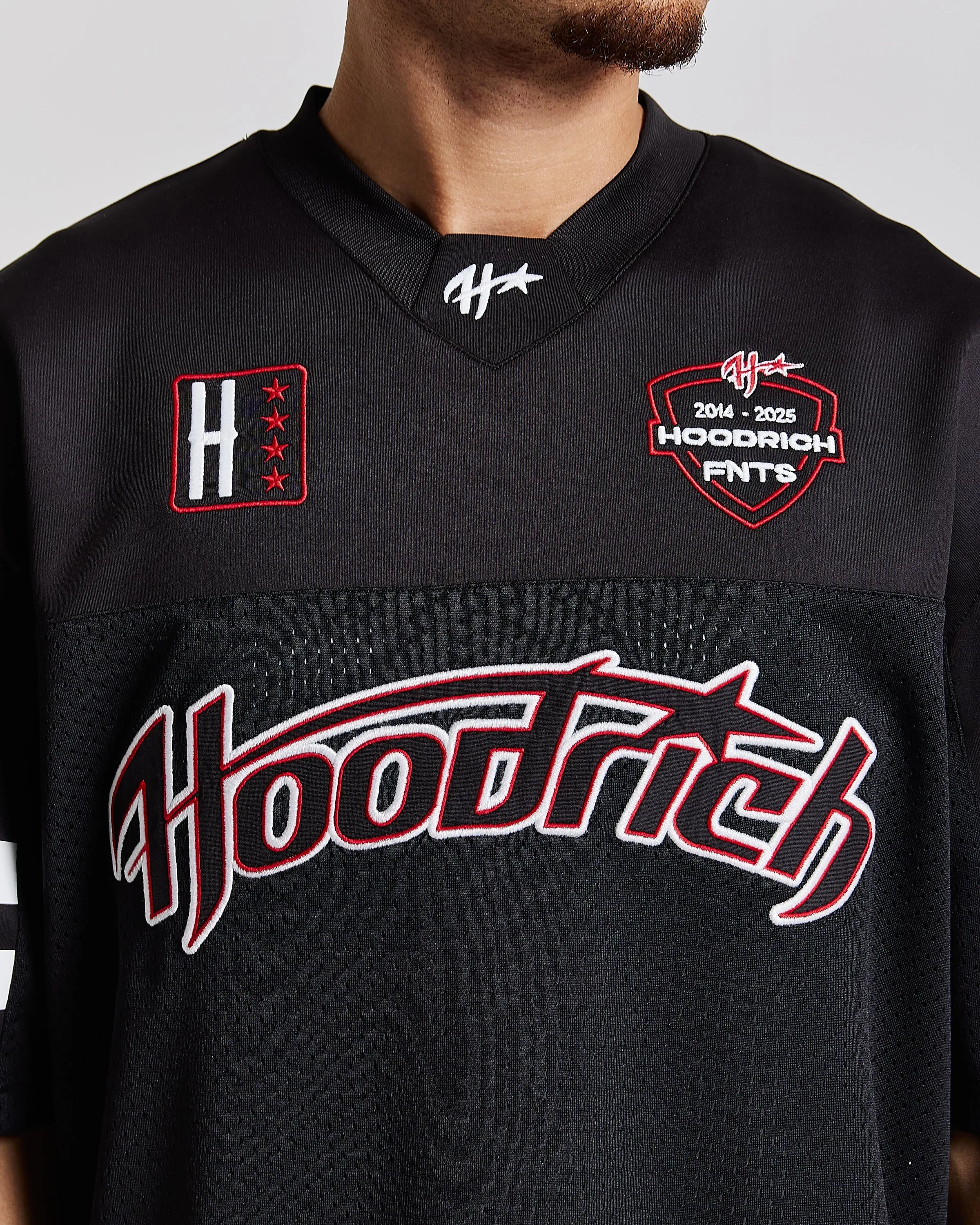 Galaxy Oversized Mesh Jersey - Black/White/Red sold by Hoodrich product image thumbnail 3