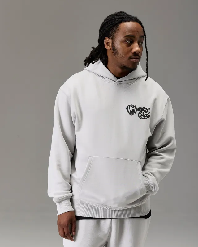 The Winner's Circle Oversized Hoodie - Grey sold by Hoodrich