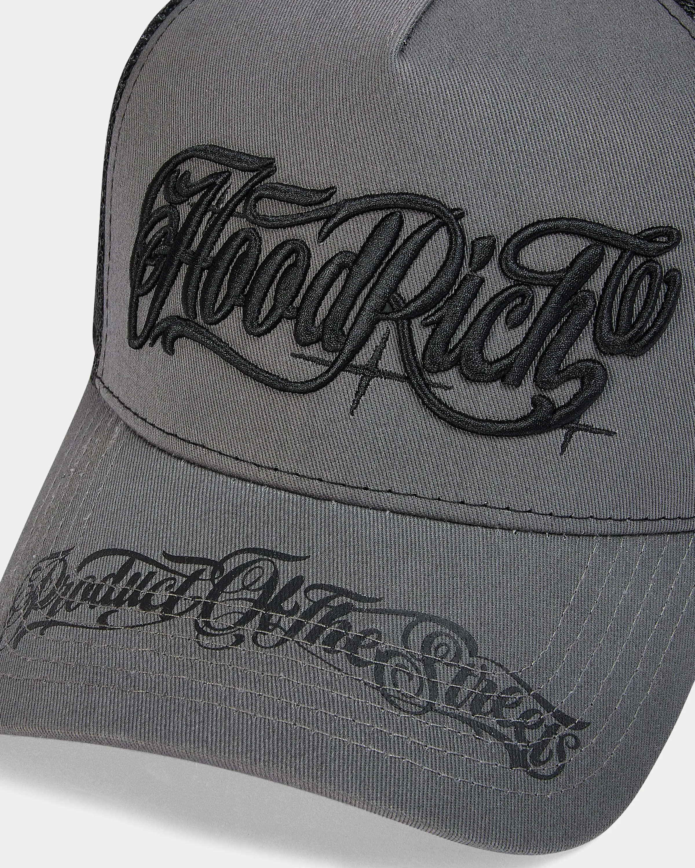 Legacy Trucker Cap - Grey/Black sold by Hoodrich product image thumbnail 2