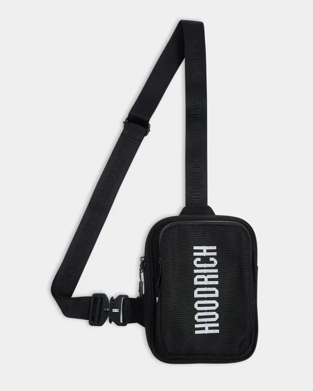 Shield Oversized Clip Mini Bag - Black/Reflective sold by Hoodrich