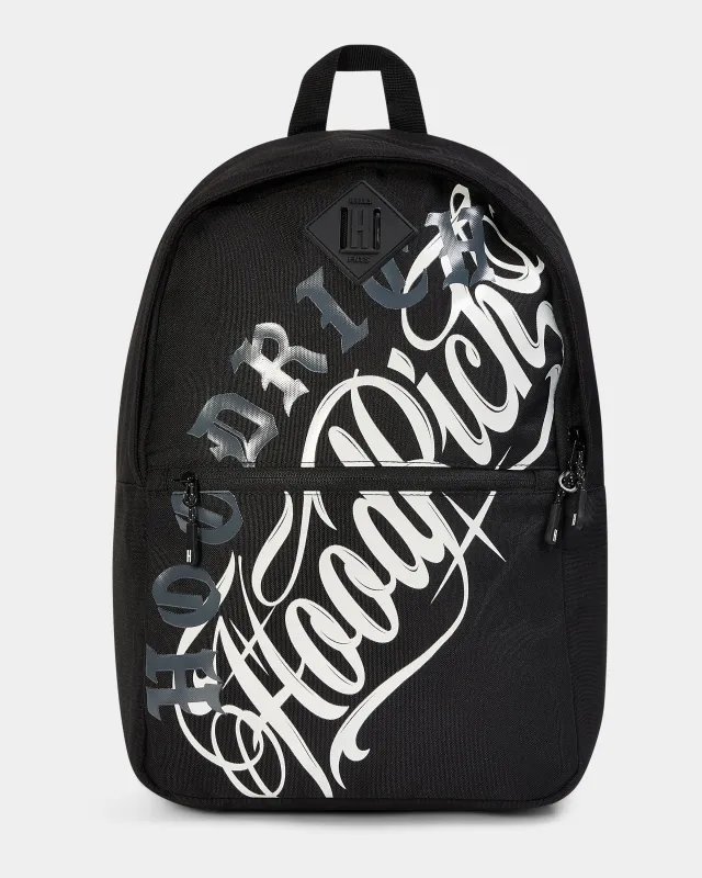 Legacy Backpack - Black/White/Grey sold by Hoodrich