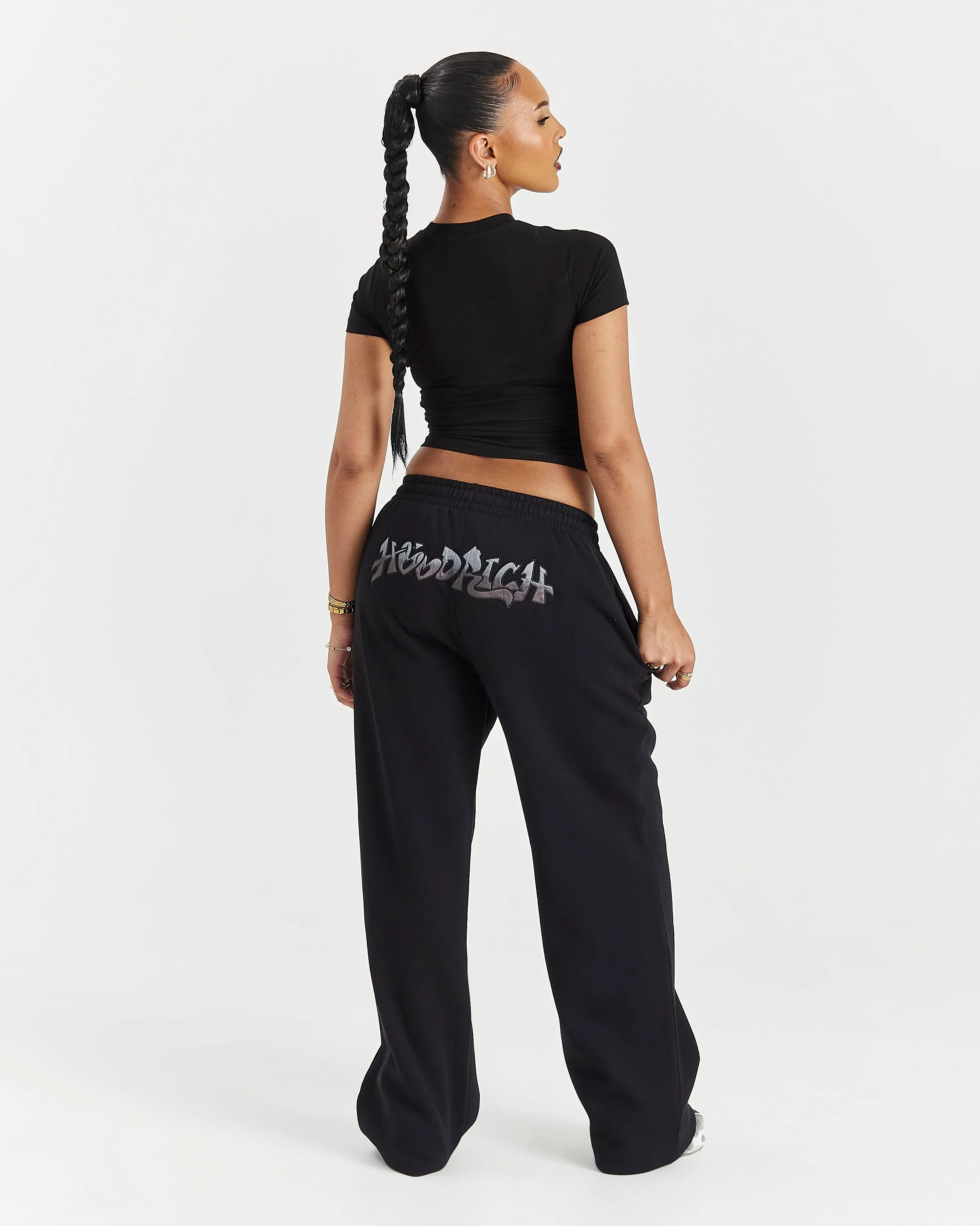 Lucky Fitted Tee - Black/Grey sold by Hoodrich product image thumbnail 2