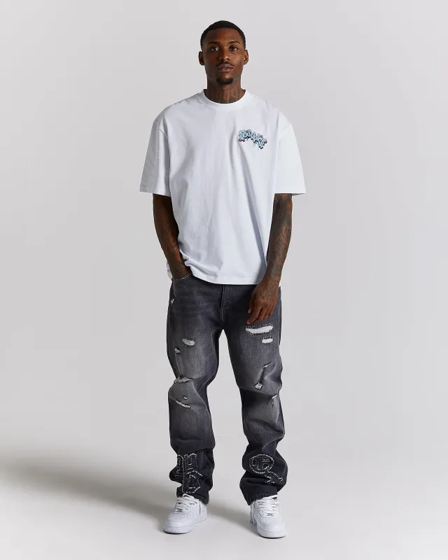 Rebellion Denim Jeans - Grey Wash sold by Hoodrich