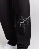 Dark Oversized Joggers - Black/White sold by Hoodrich