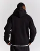 Dark Oversized Zip Hoodie - Black/White sold by Hoodrich