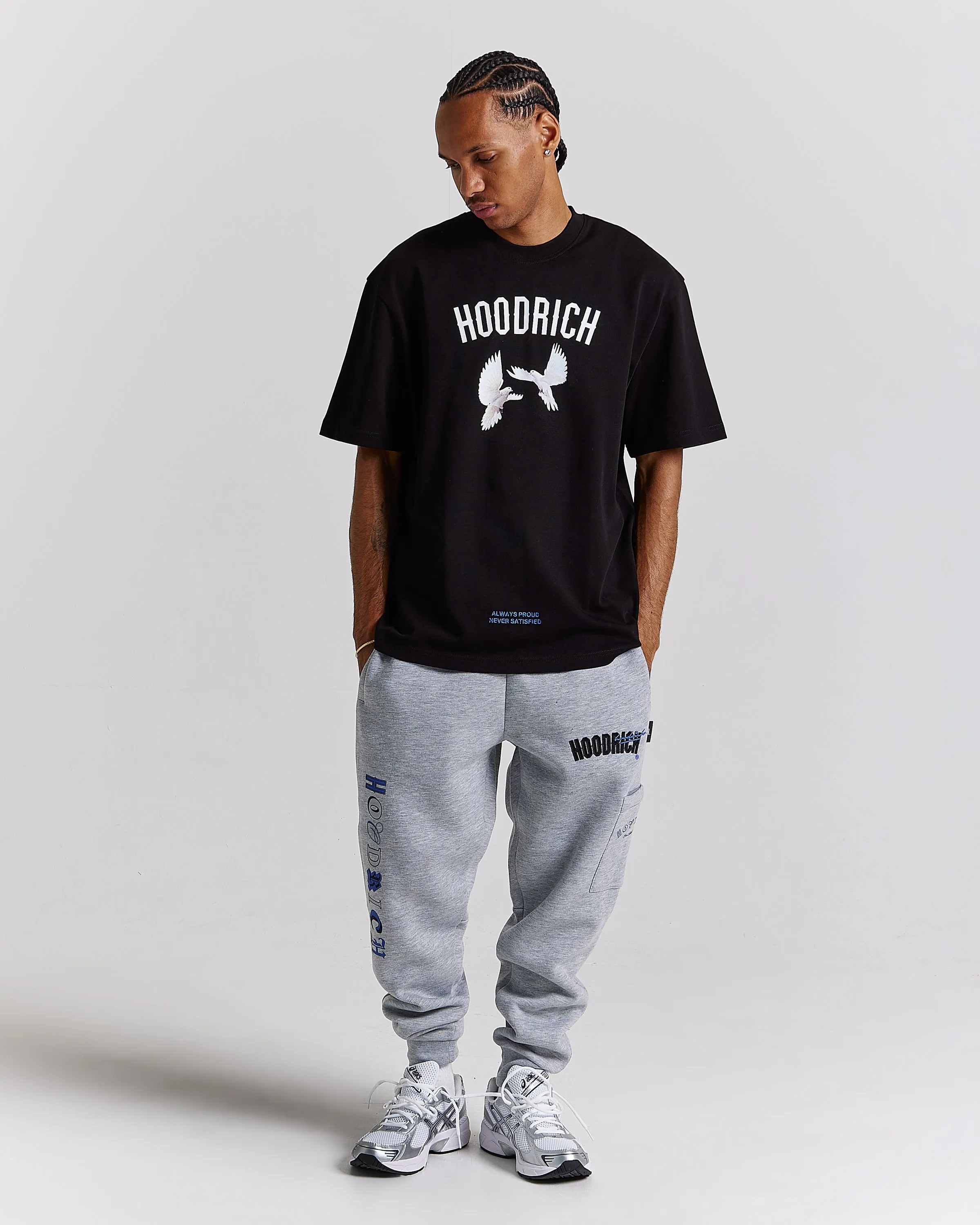 Take Flight Oversized T-Shirt - Black/White/Blue sold by Hoodrich product image thumbnail 4