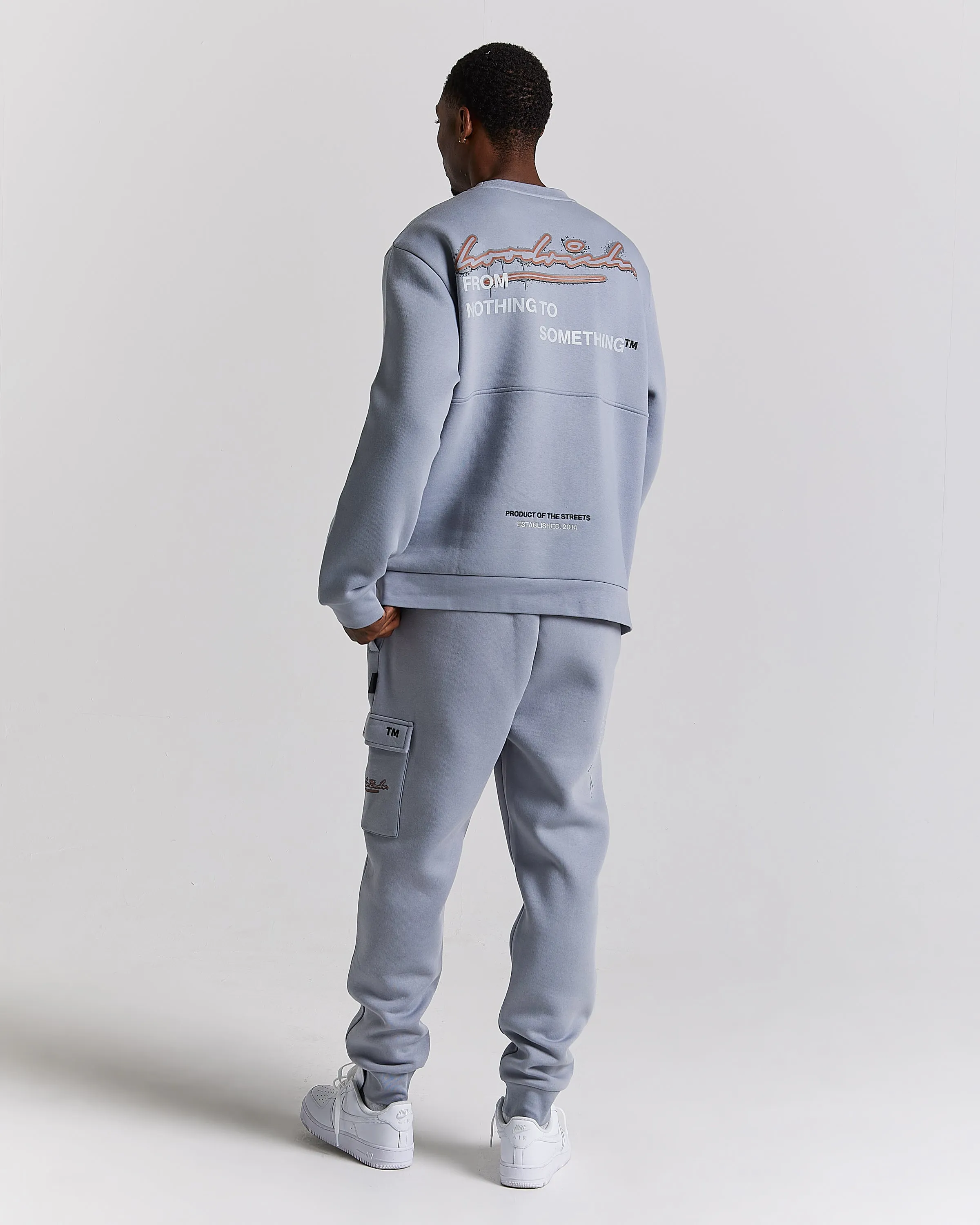 Splatter Sweatshirt - Grey/Black/Copper sold by Hoodrich product image thumbnail 4