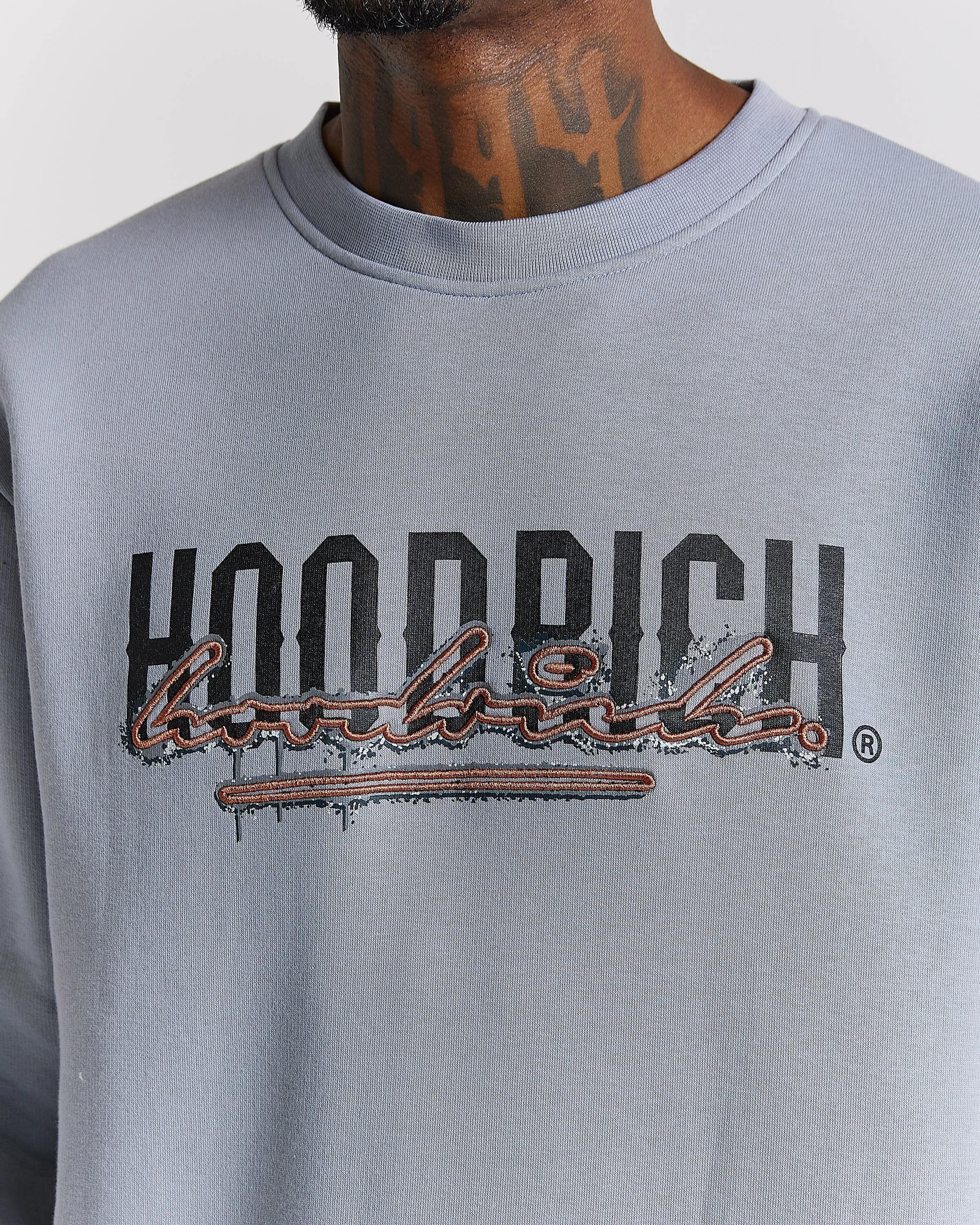 Splatter Sweatshirt - Grey/Black/Copper sold by Hoodrich product image thumbnail 5